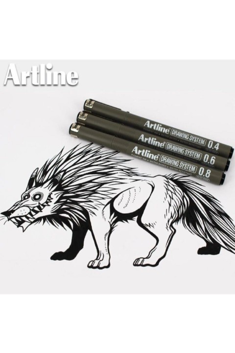 Artline Drawing System Teknik Çizim Kalemi 11'li Tam Set