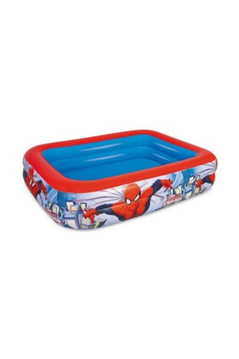 Bestway Spider-Man Dikdörtgen Havuz + Mini El Pompası 30 Cm Hediyeli