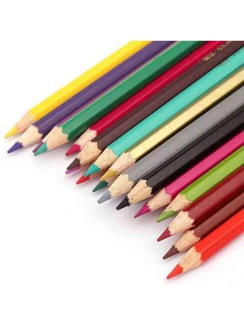 Faber Castell Kuru Boya Kalemi 15 Renk+3 Metalik Renk