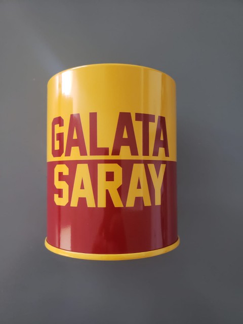 Galatasaray Lisanslı Masaüstü Metal Kalemlik
