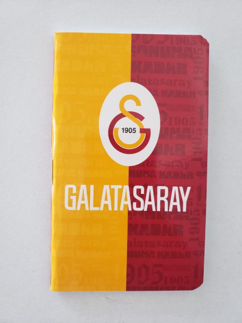 Galatasaray Lisanslı Not Defteri 32 Yaprak Çizgili 8x13