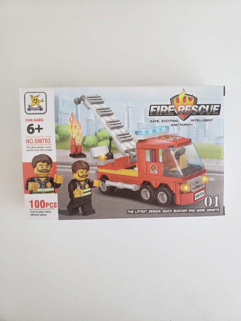 Kızılkaya Oyuncak Lego İtfaiye 75-100 Parça