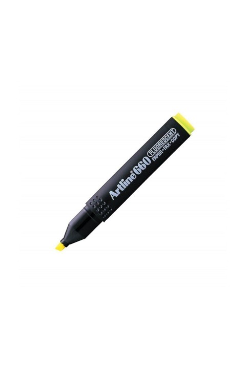 artline 660 Fosforlu Kalem Kesik Uç:1,0-4,0mm F.Sarı LV-A-EK-660 F.YELLOW
